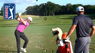 Matthew Wolff’s entire range session at John Deere 2019 [upl. by Niltiak]