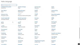 How to add Persian Language to Windows 10 [upl. by Nedmac]