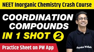 COORDINATION COMPOUNDS in One Shot Part 02  All Concepts Tricks amp PYQs  Class 12  NEET [upl. by Notnyw]