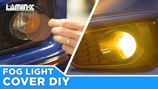 Laminx Fog Light Cover  DIY Installation [upl. by Addia]