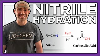 Hydrating Nitriles to Make Carboxylic Acids [upl. by Hamrnand340]