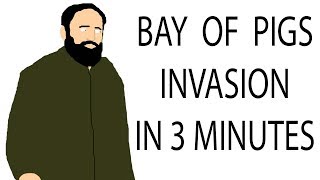 Bay of Pigs Invasion  3 Minute History [upl. by Wren]