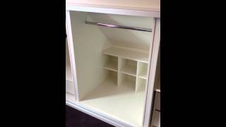 Sliding wardrobe fitted in a dormer style home [upl. by Hseham]