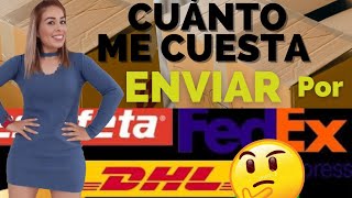 📦COMO COTIZAR UN ENVÍO FEDEXDHL ESTAFETA❓ Cuánto me cuesta un envio🤔 [upl. by Arno]