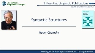 SYN1957  Syntactic Structures N Chomsky [upl. by Macmullin182]