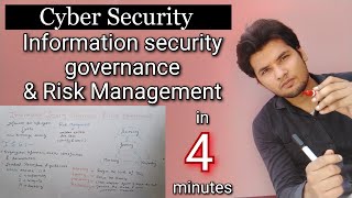 Information security governance and Risk Management in hindi  Cyber Security [upl. by Wallraff]