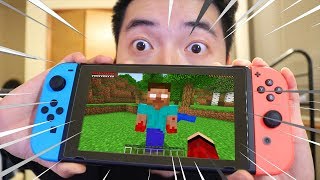 HOW TO FIND HEROBRINE IN MINECRAFT SWITCH EDITION [upl. by Hannazus]