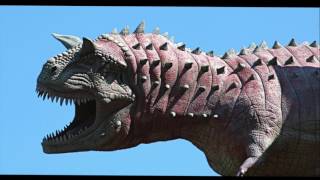 Carnotaurus roars and sound effects [upl. by Akalam368]