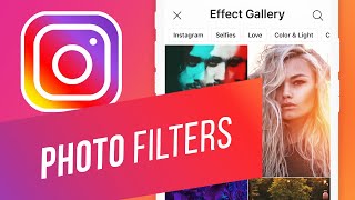 How to Use Instagram Filters and Where to Find Them  How to Use Instagram Photo Editing Tools [upl. by Maurili]