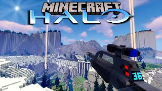 Minecraft  Halo Infinite [upl. by Tychonn184]