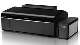 Epson ecotank l805 printer head cleaning [upl. by Enrichetta]