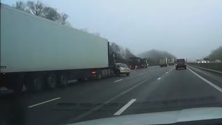 Britains worst car crashes caught on camera [upl. by Aymer693]