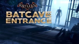 BATCAVE ENTRANCE IN BATMAN ARKHAM KNIGHT [upl. by Halima]