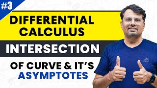 Intersection of Curve and Its Asymptotes Definition amp Method  GP Sir [upl. by Gorga]