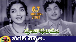 ANR Hits  Pooja Phalam Movie Songs  Pagale Vennela Video Song  Savitri  Jamuna  Mango Music [upl. by Pilloff382]