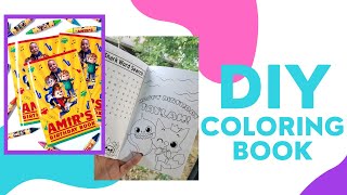 How To Make A Coloring Book At Home [upl. by Cedell]