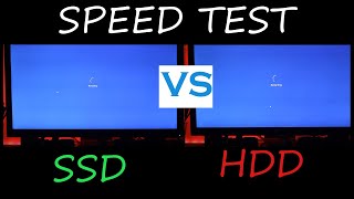 SSD VS HDD speed test 2020 [upl. by Havstad]