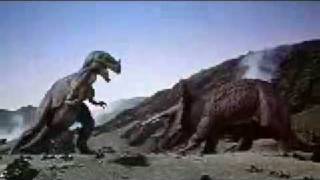 Ceratosaurus vs Triceratops from 1 Million Years BCflv [upl. by Ofella]