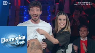 Il feeling professionale tra Fatima Trotta e Stefano De Martino  Domenica In 07042019 [upl. by Eytak]