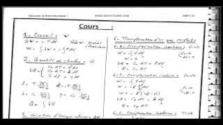 7  Résumés de Thermodynamique 1  très importants [upl. by Eupheemia]