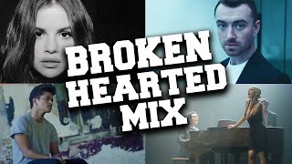 Sad Love Songs for Broken Hearts with Lyrics Mix [upl. by Nevins82]