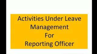 iHRMS Punjab Leave Management [upl. by Patty]