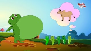 Frog amp Ox मेंढक और बैल  Aesop Stories Mendhak Aur Bail  Animated Stories [upl. by O'Mahony]