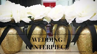 Easy amp Elegant Centerpiece DIY  Weddings Parties or Glam Celebrations [upl. by Nasah]