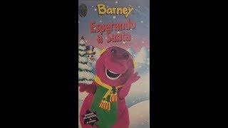 Barney  Esperando a Santa Waiting for Santa Spanish [upl. by Hillyer656]