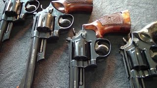 Smith amp Wesson revolvers close up HD BATJAC JW [upl. by Arbua]