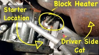 Installing Block Heater in 57 Ram 1500 How To [upl. by Erma]