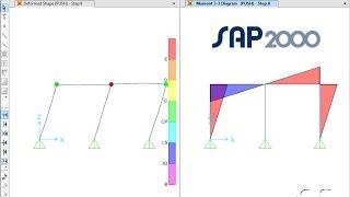 SAP2000  21 Static Pushover Analysis Watch amp Learn [upl. by Culbertson]