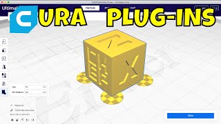 Cura Slicer PlugIns for AntiWarp and HTML Settings [upl. by Cherise]