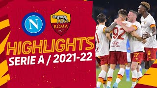 Napoli 11 Roma  Serie A Highlights 202122 [upl. by Parry]