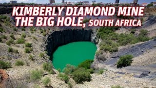 The Giant Holes Kimberly Diamond Mine The Big Hole South Africa Vendora [upl. by Meta864]