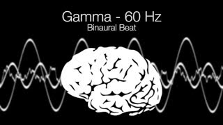 Genius Gamma Binaural Beat  60Hz 1h Pure [upl. by Hunfredo458]