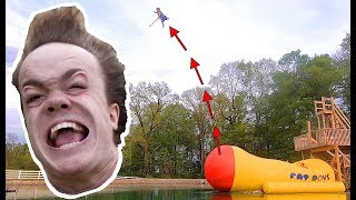 World Record Dwarf Blob Launch ft Roman Atwood [upl. by Llevra951]