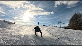 Sestriere Vialattea Ski Trip 2425 Part 4 [upl. by Gniy]