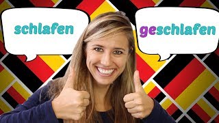 The Easy German Past Participle with ge Verbstamm en [upl. by Akilaz498]