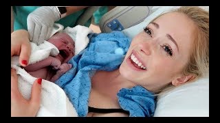 BEAUTIFUL HOSPITAL LIVE BIRTH VLOG INDUCTION  Janna and Braden Family Baby Girl Birth Story [upl. by Roy]