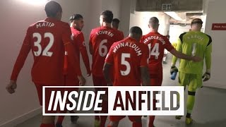 Inside Anfield Liverpool 20 Sunderland  TUNNEL CAM [upl. by Berthoud]