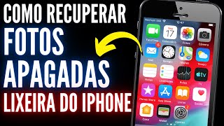 🔴Como Recuperar FOTOS APAGADAS da LIXEIRA DO IPHONE excluídas DEFINITIVAMENTE [upl. by Catton]