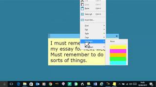 Stickies  sticky notes for the desktop [upl. by Eirrahs369]