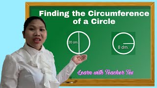 FINDING THE CIRCUMFERENCE OF A CIRCLE [upl. by Elad]