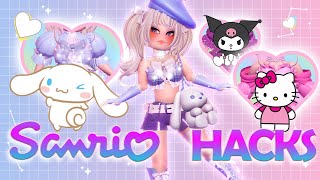 Sanrio Outfit Hacks In Royale High 1 [upl. by Oiram]