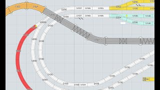 2021 layout  Phase 1 building the mainlines  Märklin analogue  MTrack [upl. by Genni]