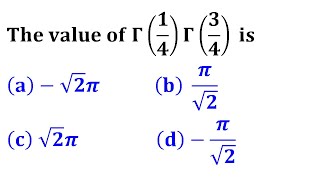 Eulers Reflection Formula to find Γ14Γ34 Revealed [upl. by Kyred598]