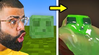 MINECRAFT MOBS VS REAL LIFE [upl. by Lennahc]