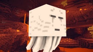 Why Ghasts are Sad Minecraft Machinima [upl. by Yrennalf]