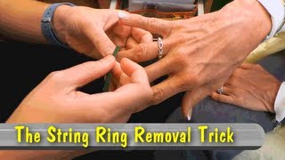 The String Ring Removal Trick [upl. by Lilah]